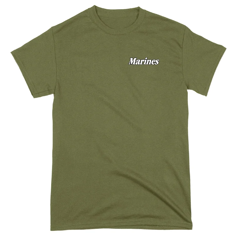 Closeout Marines Chest Seal 100% Cotton Tee