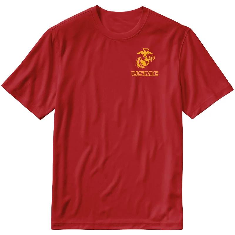 Closeout USMC Outline Performance Tee