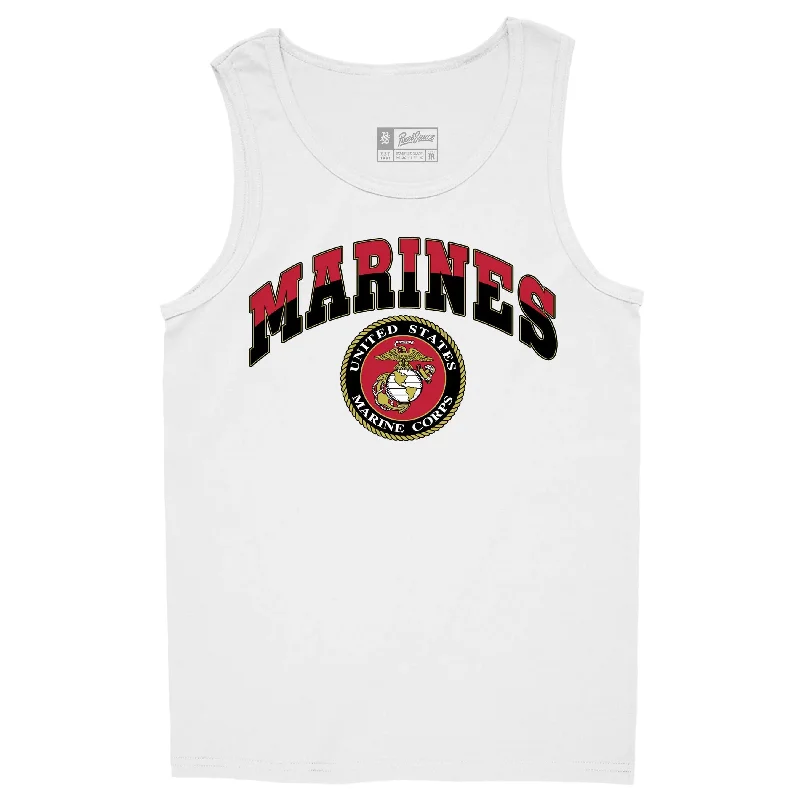 Classic Marine Corps White Tank