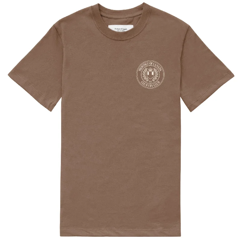 Country Club Tee Cocoa - Unisex