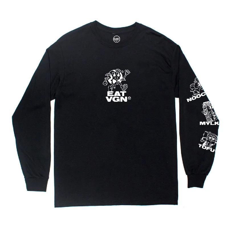 EAT VGN - Long Sleeve - Black