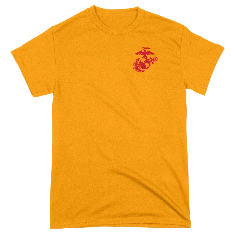 Closeout Marines Red EGA Chest Seal Tee