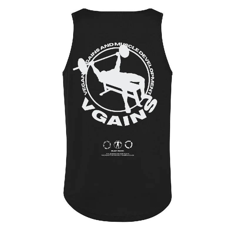 VGAINS Emblem Training Vest - Black