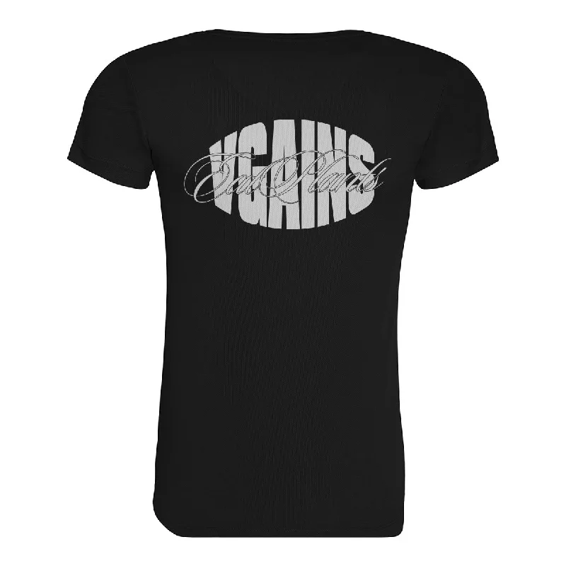 VGAINS Recycled Cool Training Tee Womens - Black