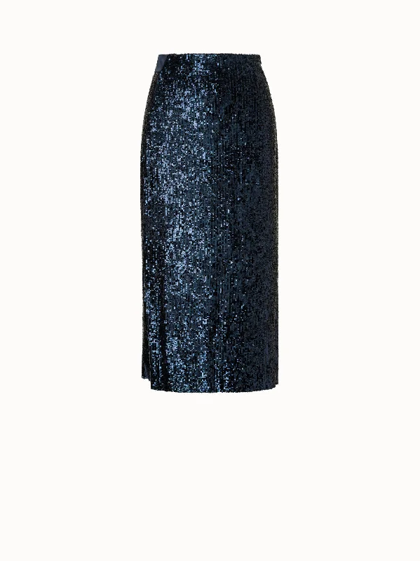 Sequins Pencil Skirt