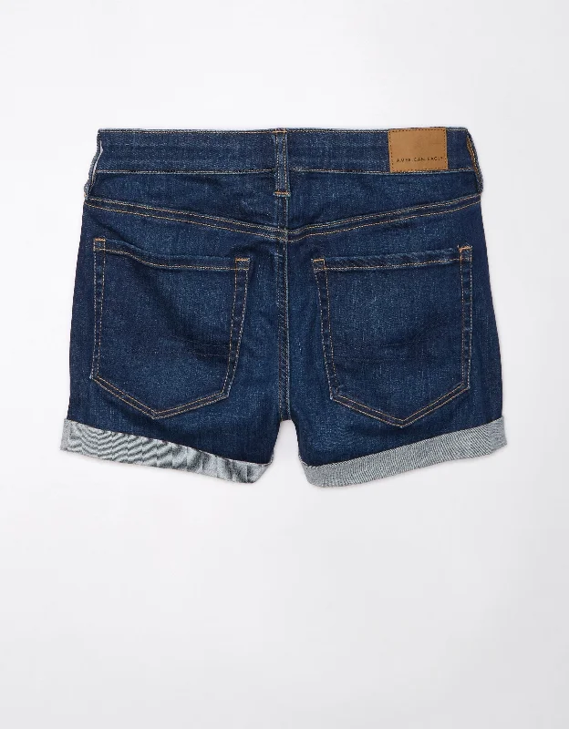 AE Next Level High-Waisted Denim Short Short