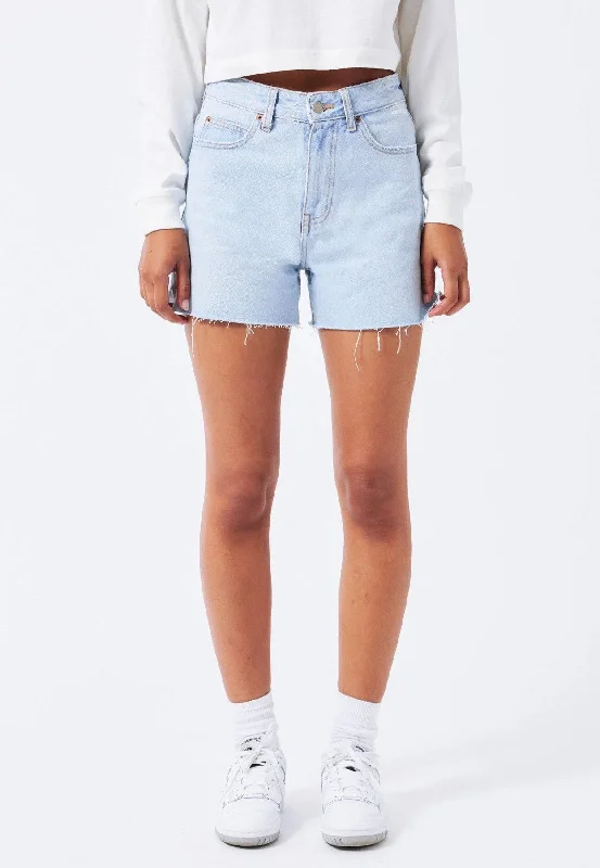 Dr. Denim - Nora Short Stream Superlight Worn Raw Hem - Shorts