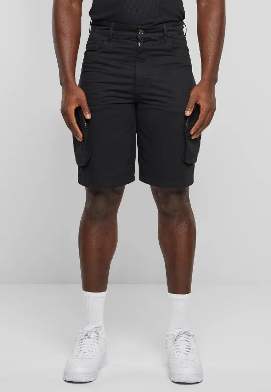 Urban Classics - Baggy Cargo Black - Shorts