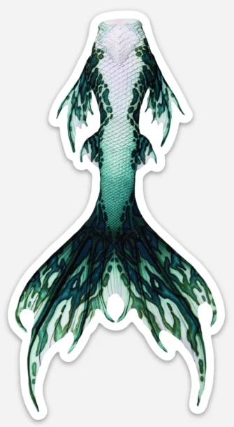 Ailea Merbella by Finfolk Signature Tail Sticker