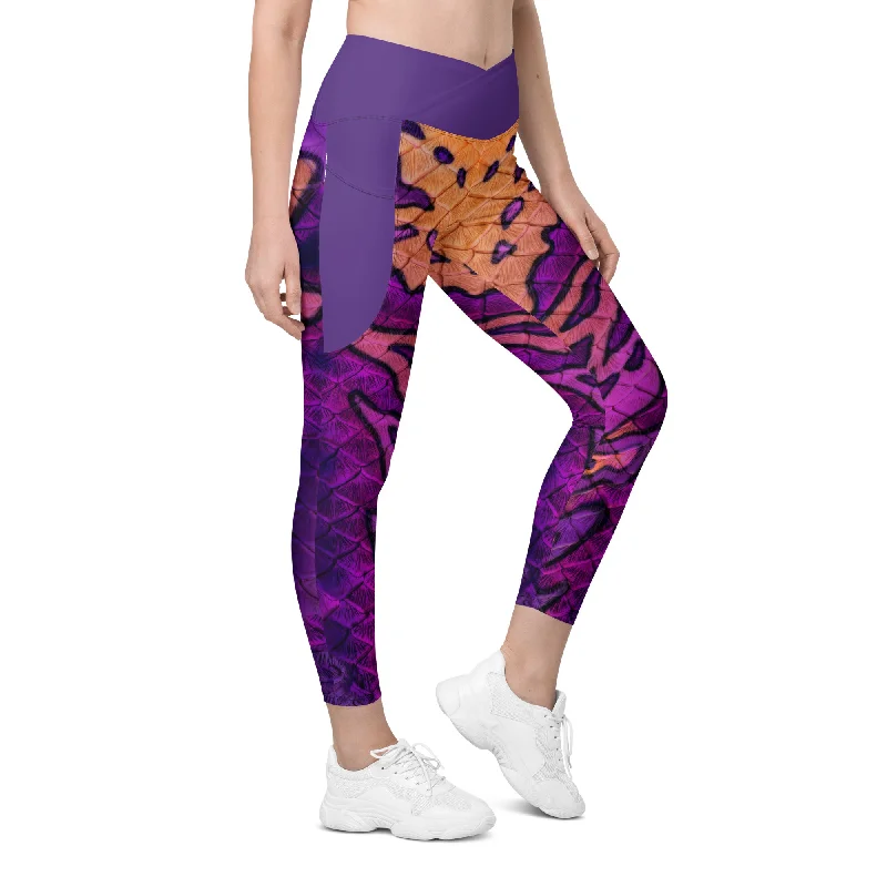 All Hallows Eve Cross Waist Leggings