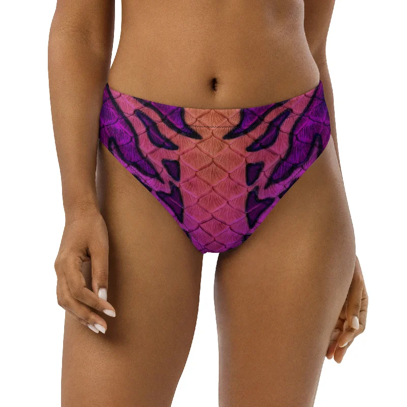 All Hallows Eve Recycled High-Waisted Bikini Bottom