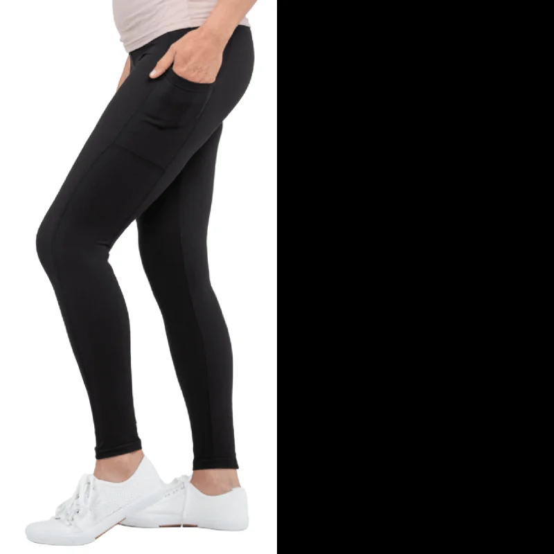 Black Deluxe Pocket Leggings