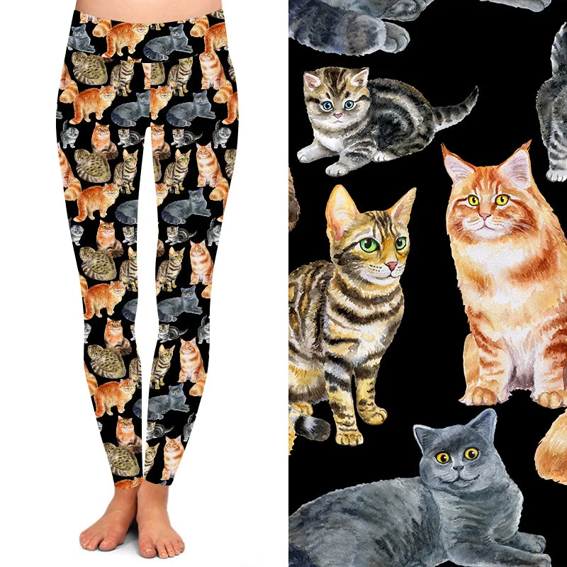 Crazy Cat Lady Deluxe Leggings