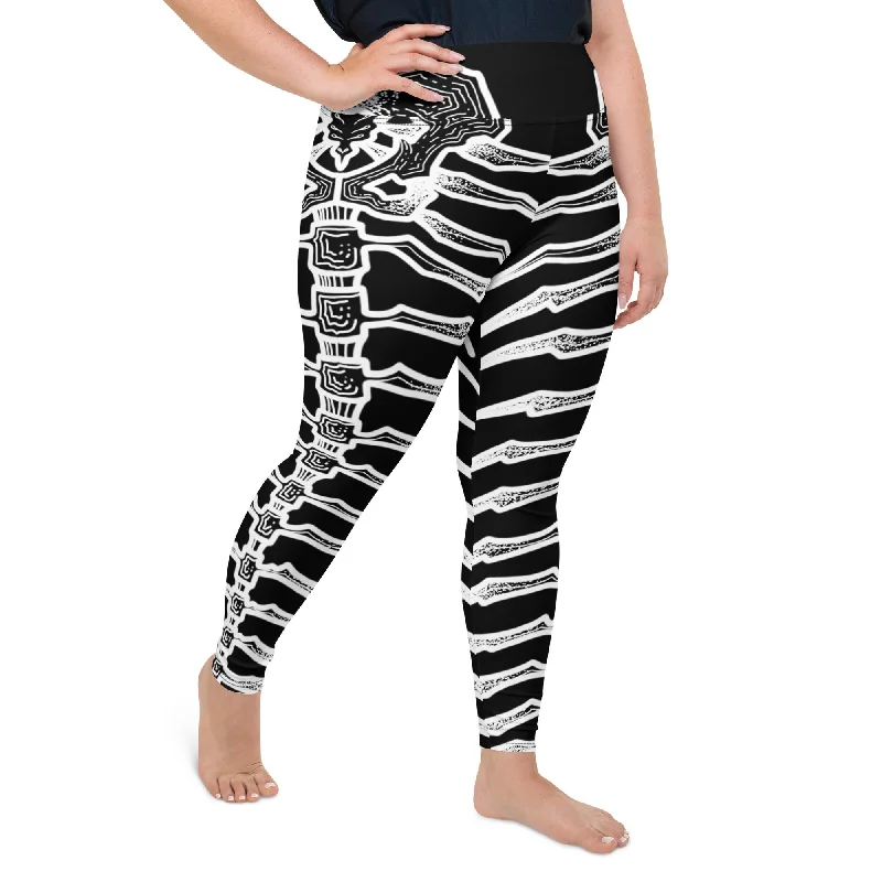 Dead Men Tell No Tails Plus Size Leggings