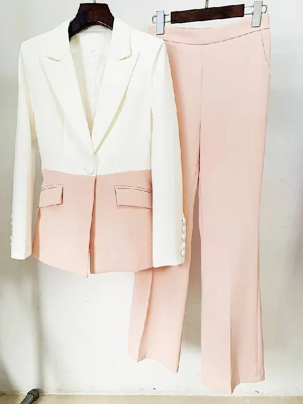 White | light pink