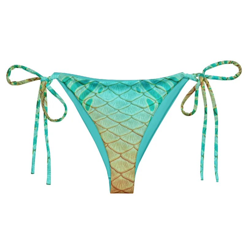 Oasis recycled string bikini bottom