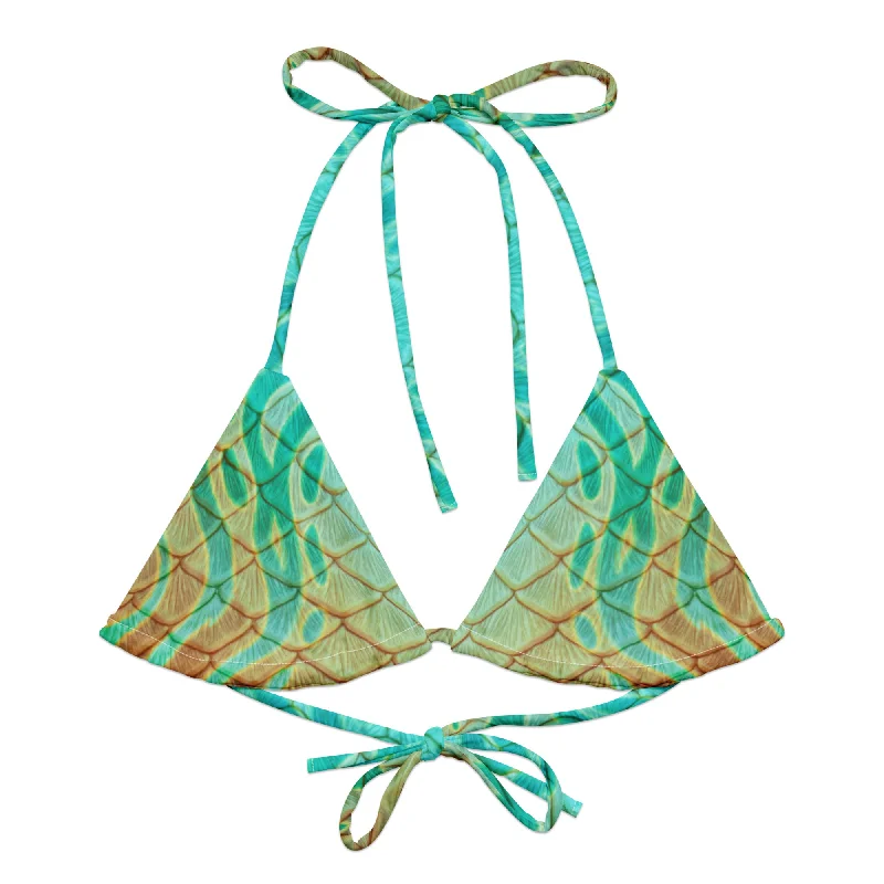 Oasis recycled string bikini top