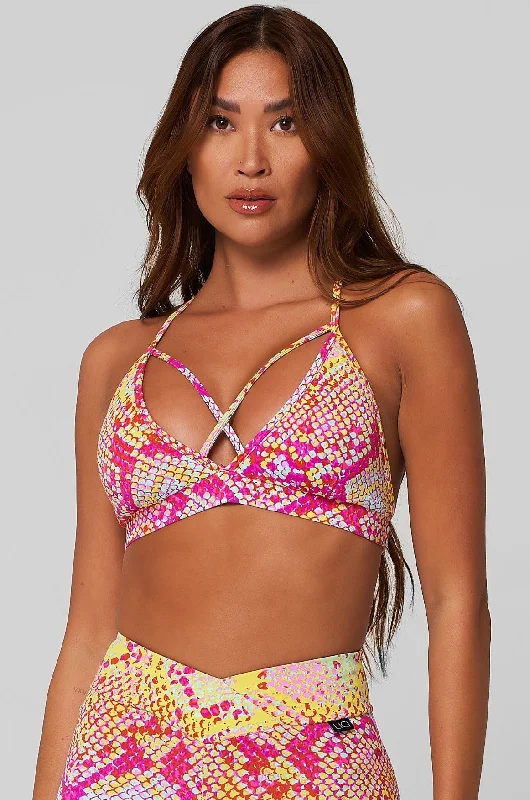 Pink Lemonade Strappy Bra