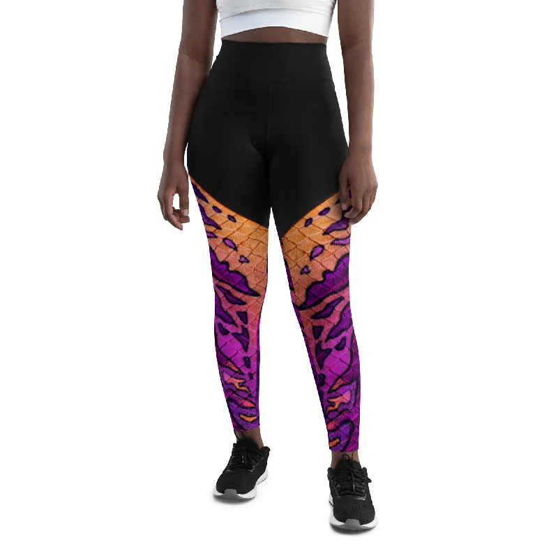 All Hallows Eve Sports Leggings