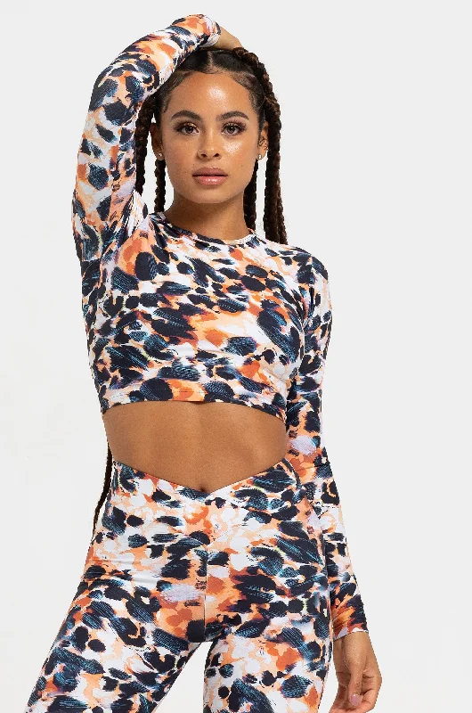 Wild Thing Long Sleeve Crop Top